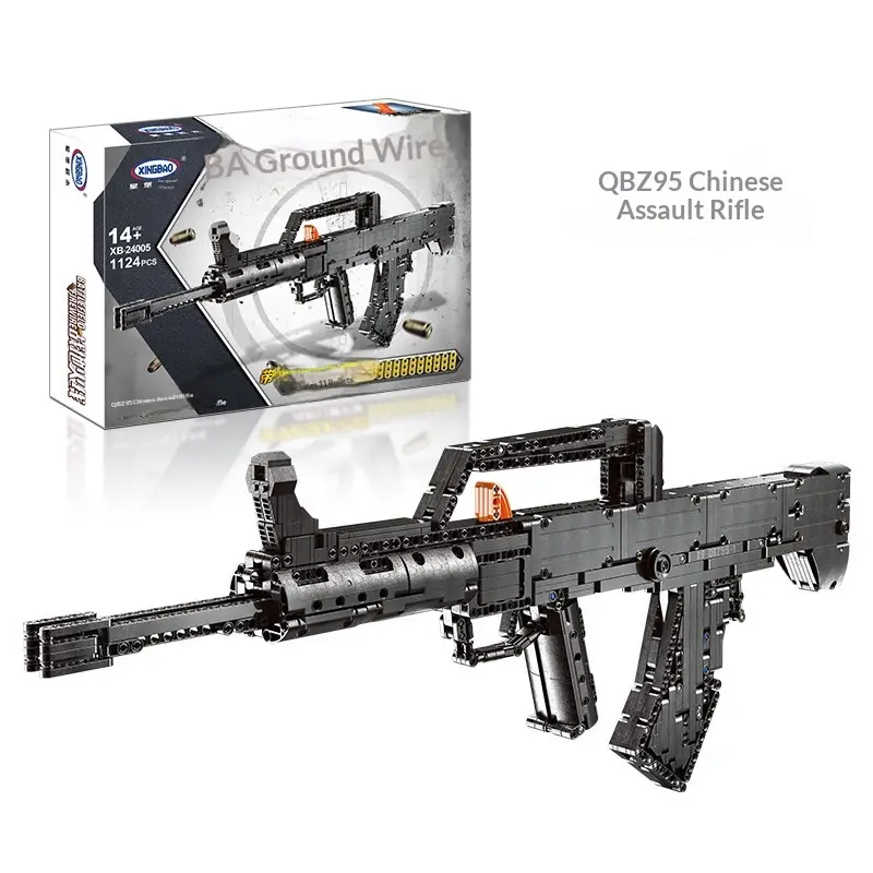 Military-themed Puzzle Building Blocks With Small Interlocking Pieces