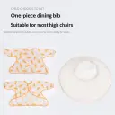 All-in-one Anti-dirt Bib For Baby Dining Tables view 6