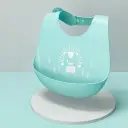 Baby Waterproof And Stain-resistant Food-grade Silicone Bib view 22