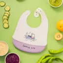 Baby Waterproof And Stain-resistant Food-grade Silicone Bib view 41