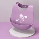 Baby Waterproof And Stain-resistant Food-grade Silicone Bib view 28