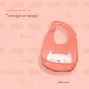 Baby Waterproof And Stain-resistant Food-grade Silicone Bib view 16
