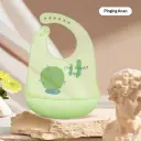 Baby Waterproof And Stain-resistant Food-grade Silicone Bib view 40