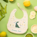 Baby Waterproof And Stain-resistant Food-grade Silicone Bib view 11