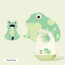 Baby Waterproof And Stain-resistant Food-grade Silicone Bib view 29