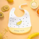 Baby Waterproof And Stain-resistant Food-grade Silicone Bib view 7