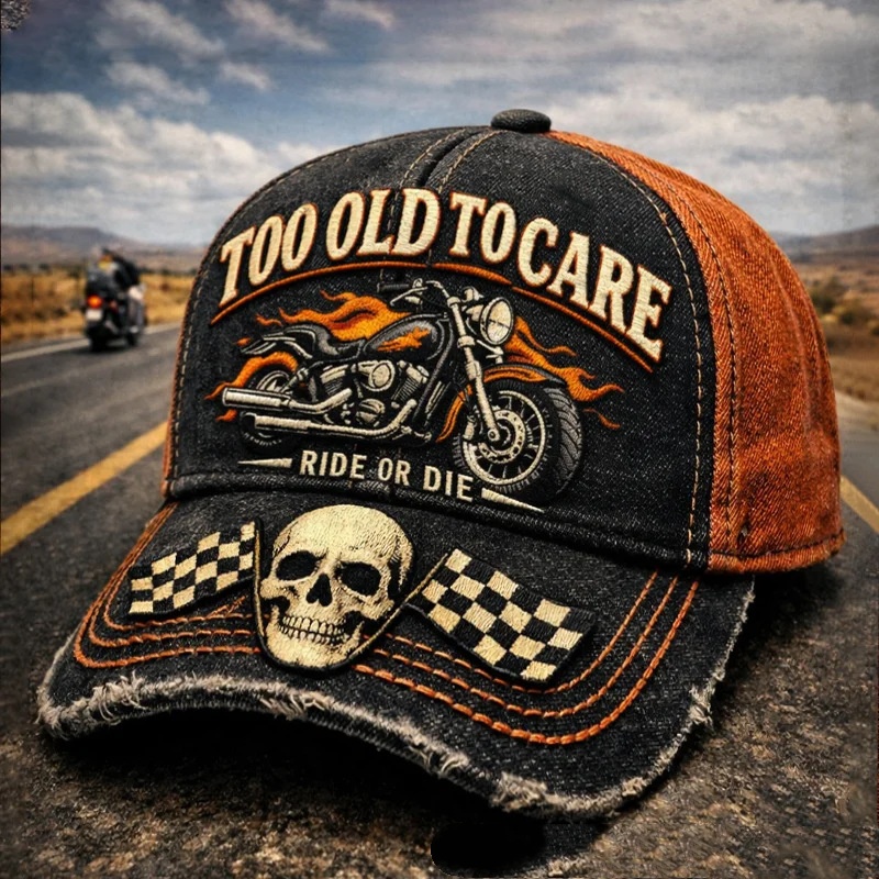 Mens 3D Digital Print Baseball Cap