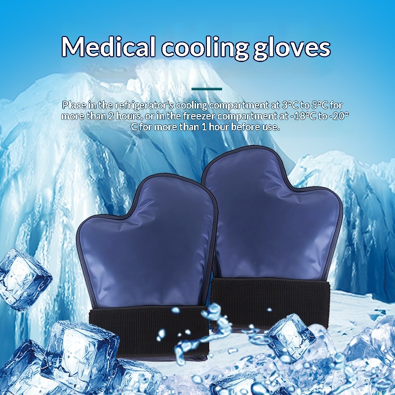 Physical Cooling Cold Compress Gel Gloves