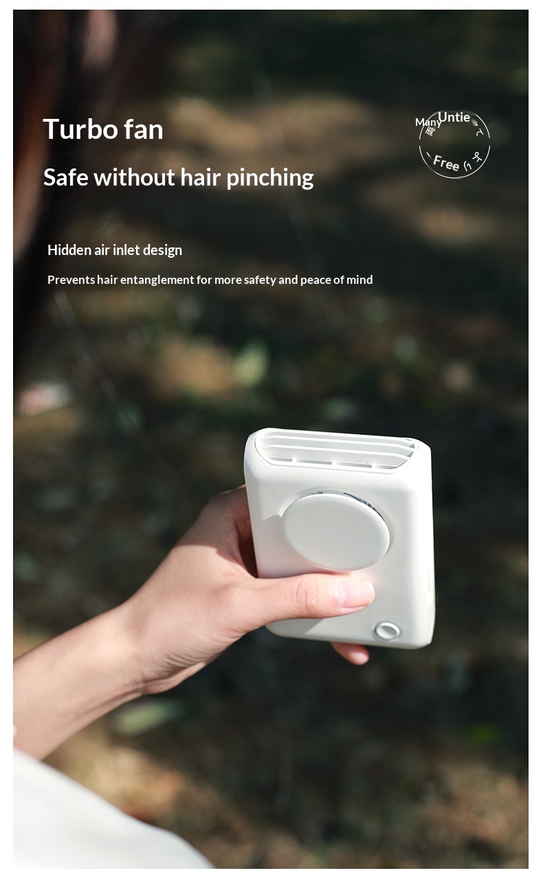Waist-mounted Fan With A USB Charging Porthigh-output Portable Handheld Fan For Outdoor Use