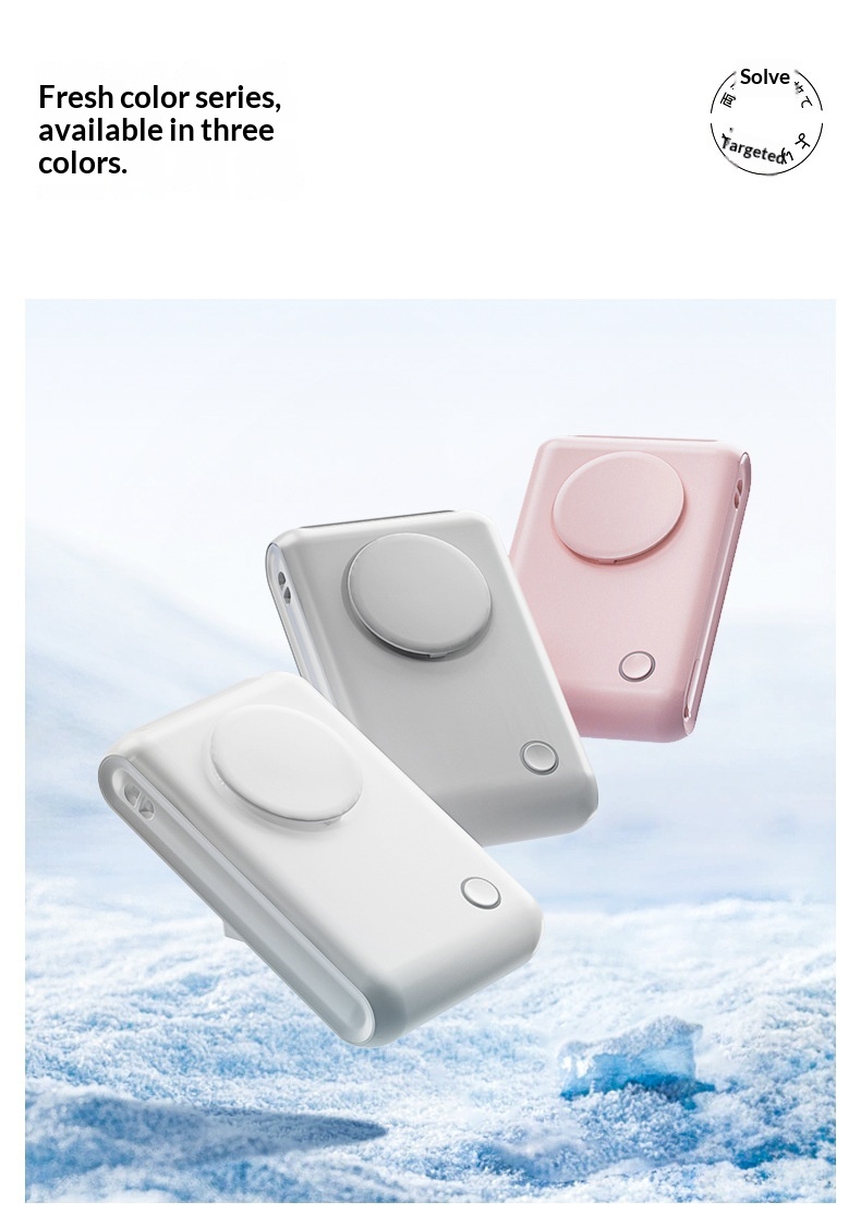 Waist-mounted Fan With A USB Charging Porthigh-output Portable Handheld Fan For Outdoor Use