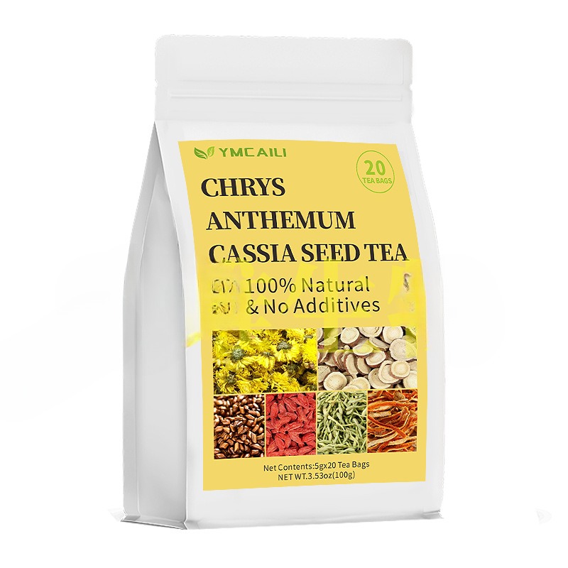 Chrysanthemum Cassia Seed Goji Berry And Licorice Herbal Blend Tea