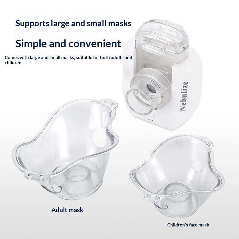 Ultrasonic Nebulizer  Portable Mesh Nebulizer Compact Compressor-based Portable Device