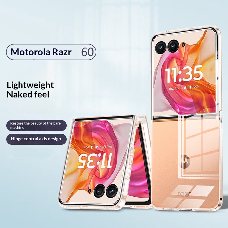 Transparent RAZR 60 Pro Phone Case RAZR 40 Protective Cover