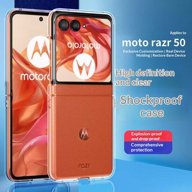 Transparent RAZR 60 Pro Phone Case RAZR 40 Protective Cover