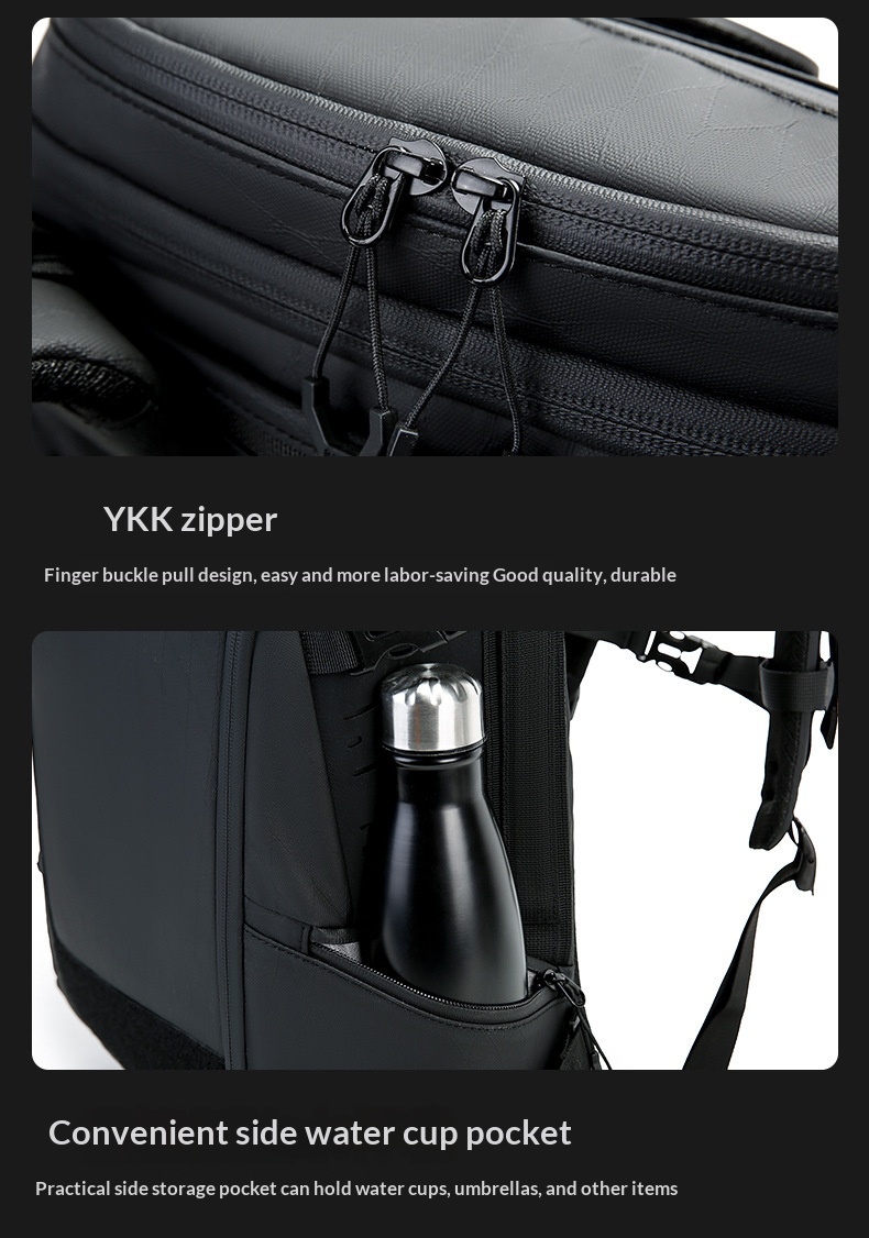 BANGE Outdoor Travel Backpack 15.6″ | Waterproof Camping Hiking Sports Mountaineering Backpack