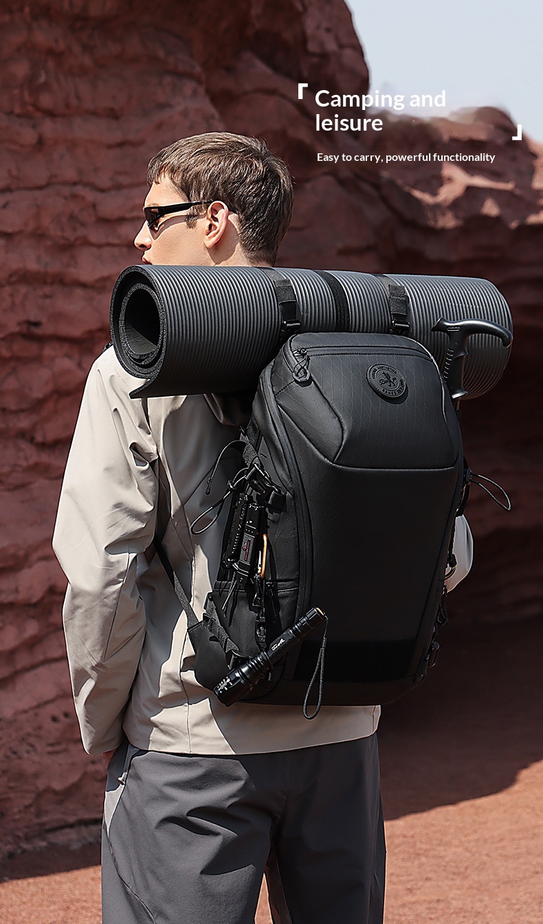 BANGE Outdoor Travel Backpack 15.6″ | Waterproof Camping Hiking Sports Mountaineering Backpack