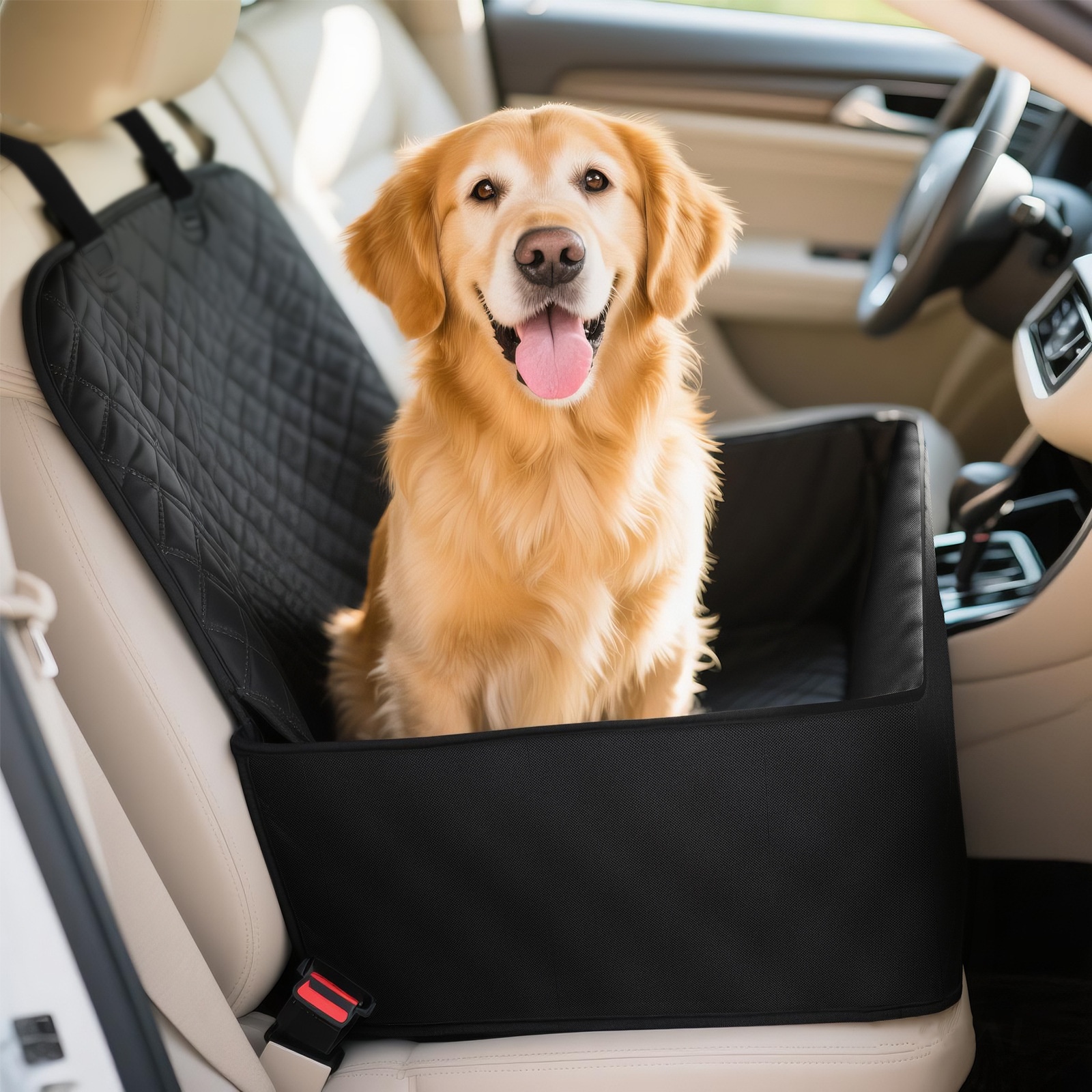 Thickened Waterproof Pet Car Seat Cushion