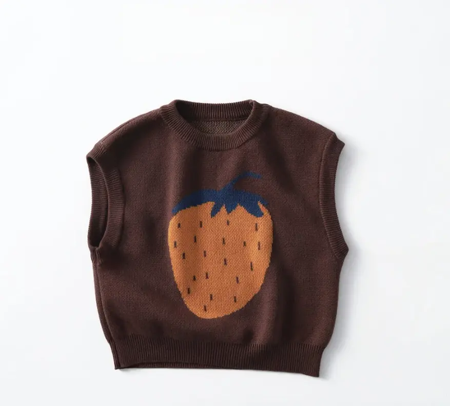 Boys Casual Crew-neck Vest Top