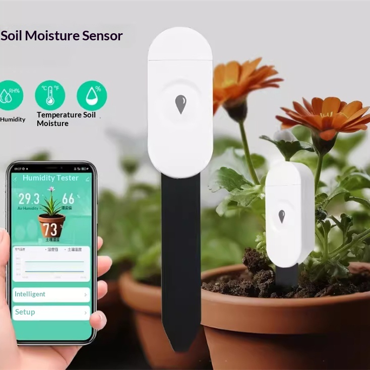 Soil Temperature And Humidity Sensor Detection And Monitoring