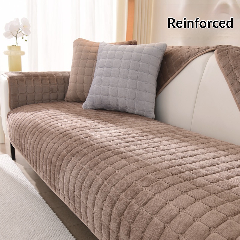 Anti-slip Seat Cushion Winter Sofa Cover All-season Sofa Cover