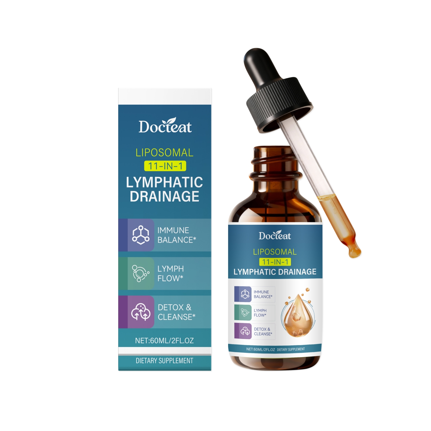 11-in-1 Lymphatic Health Supplement Drops