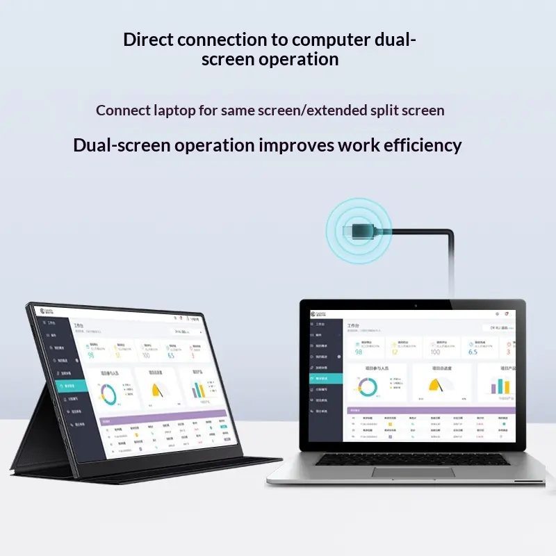 Portable Monitor Phone Extension Screen Laptop Secondary