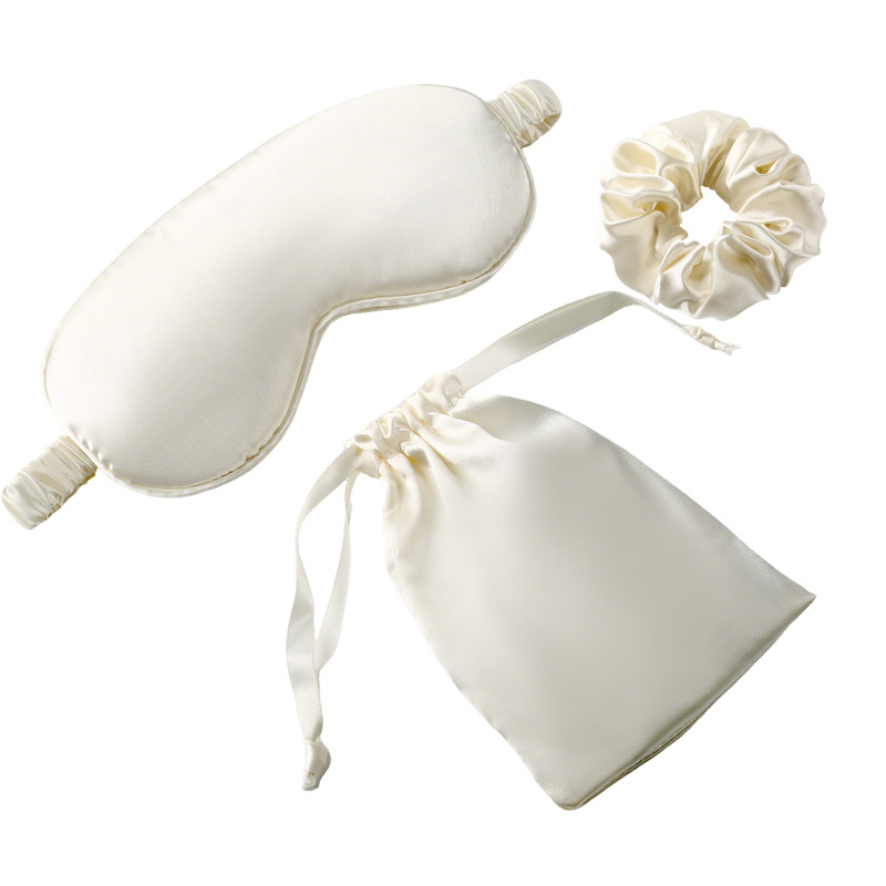Womens Eye Mask Pouch And Headband Set