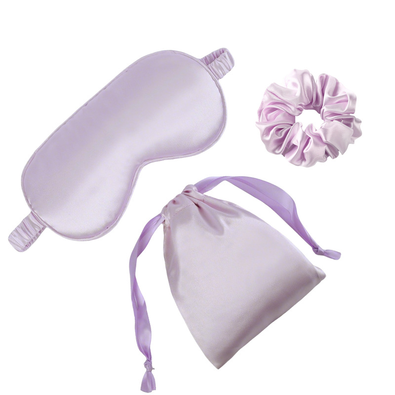 Womens Eye Mask Pouch And Headband Set