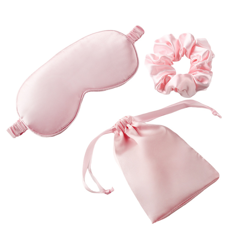 Womens Eye Mask Pouch And Headband Set