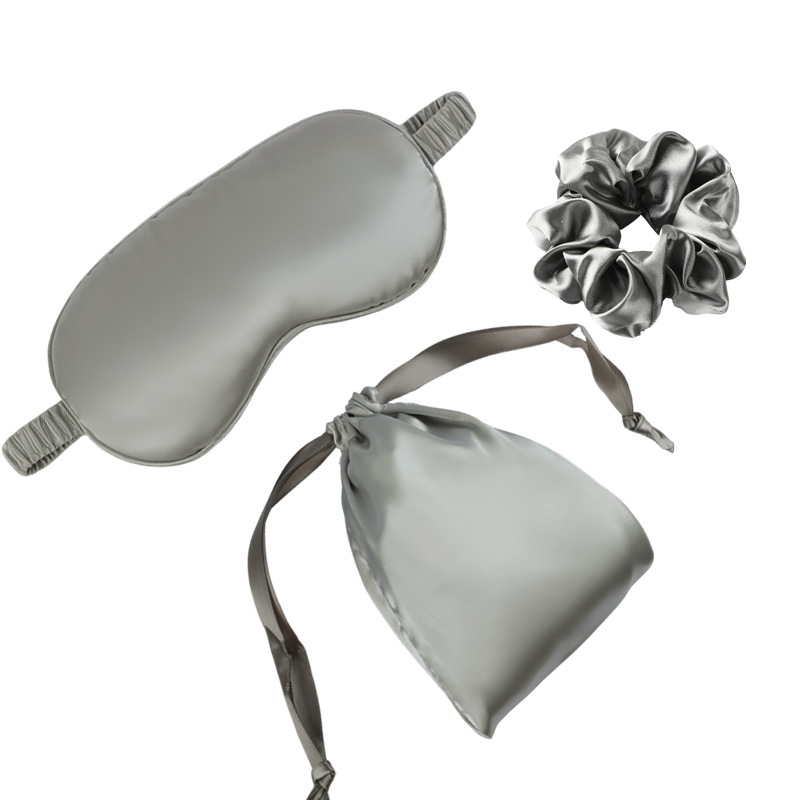 Womens Eye Mask Pouch And Headband Set