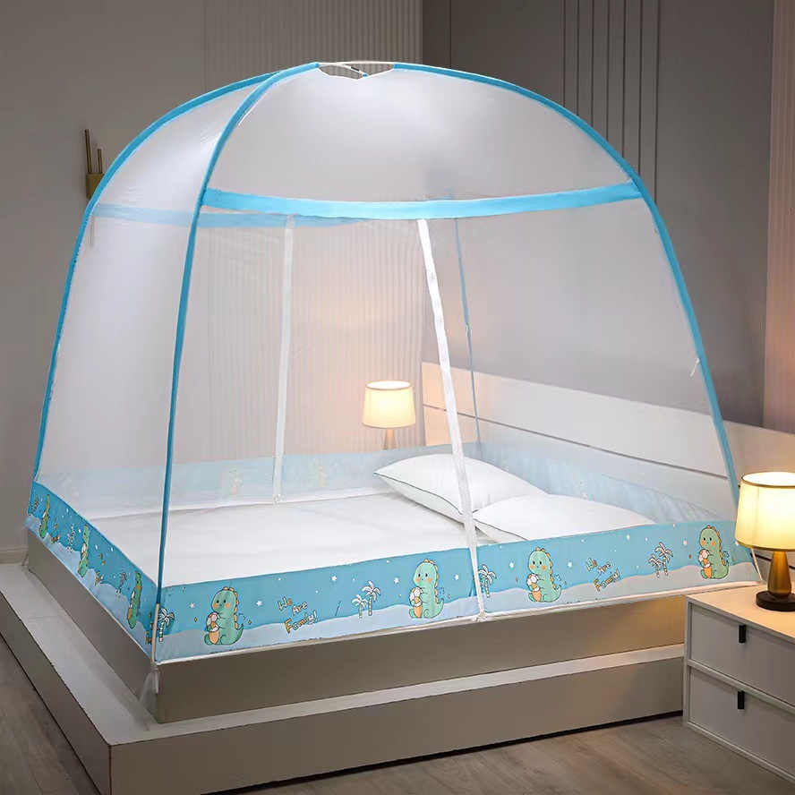 Dust-proof No-assembly-needed Mongolian Yurt Magic Mosquito Net