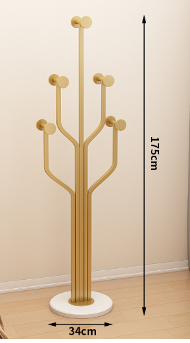 Home Bedroom Clothing Storage Rack Wrought-iron Clothes Drying Rack