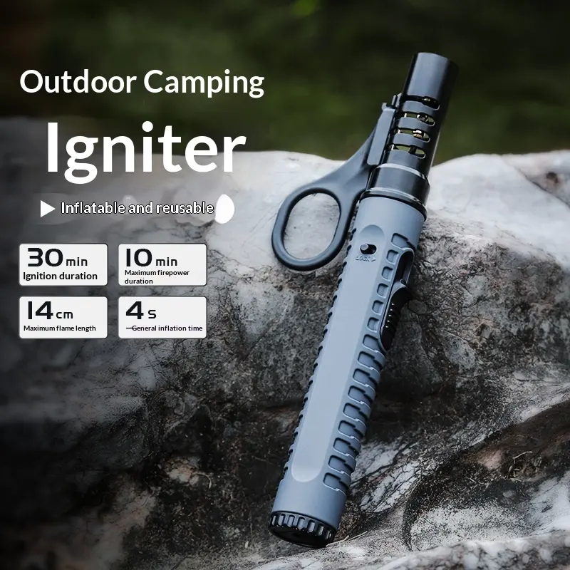 Outdoor Camping BBQ Blowtorch Stove Accessory Refillable