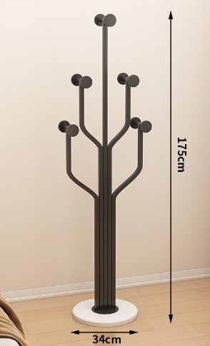 Home Bedroom Clothing Storage Rack Wrought-iron Clothes Drying Rack