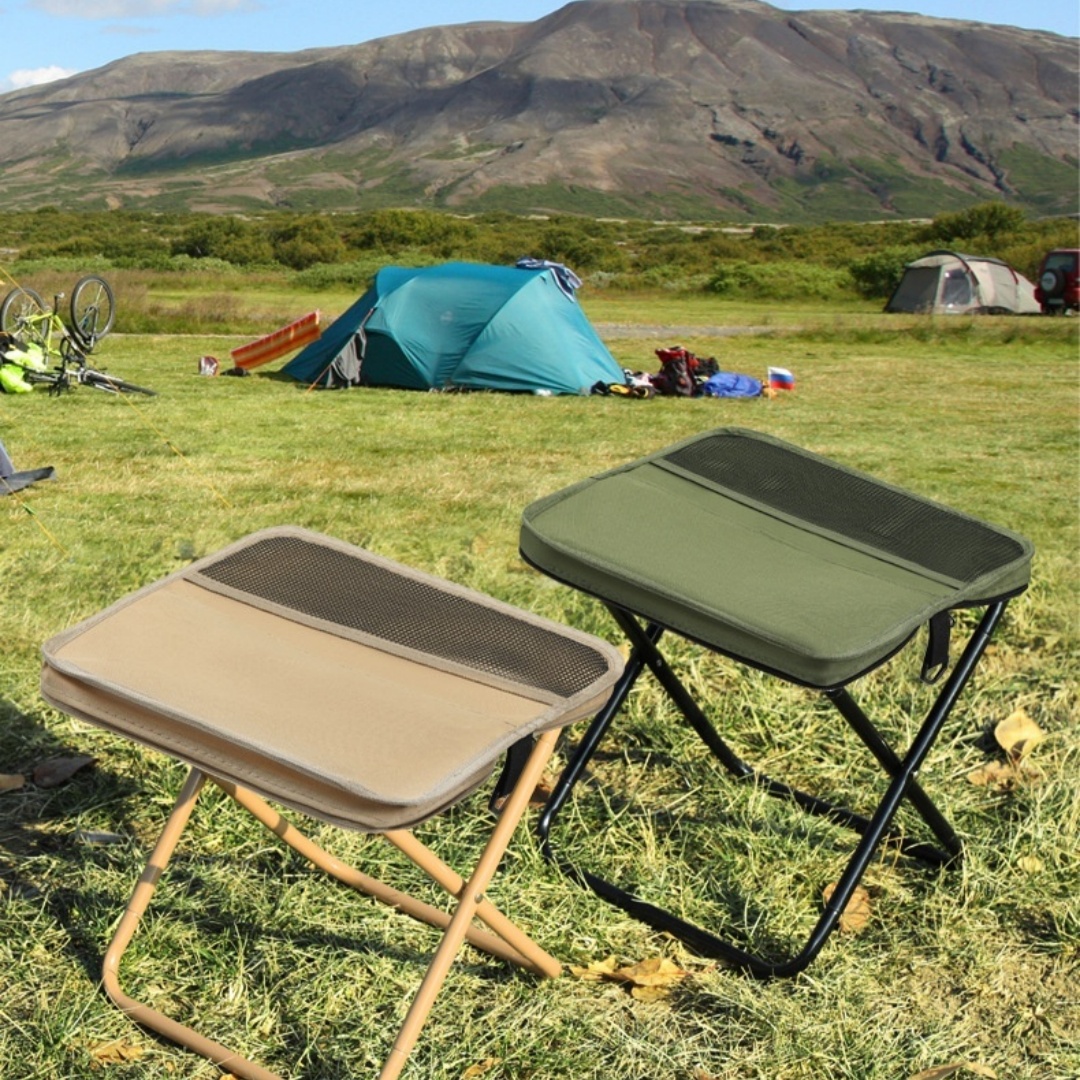 Portable Folding Stool For Outdoor Camping And Backpacking
