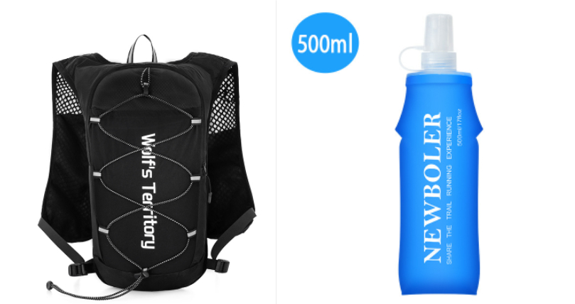 Sports Soft Water Bottle TPU Foldable And Portable