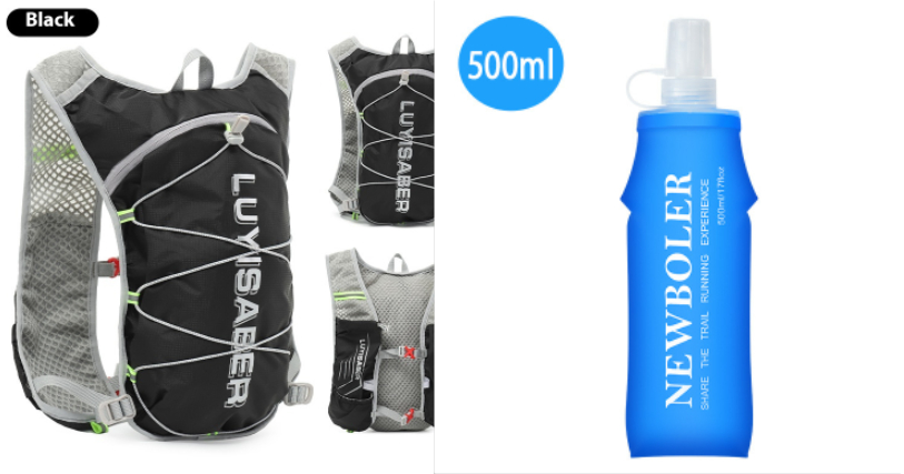Sports Soft Water Bottle TPU Foldable And Portable