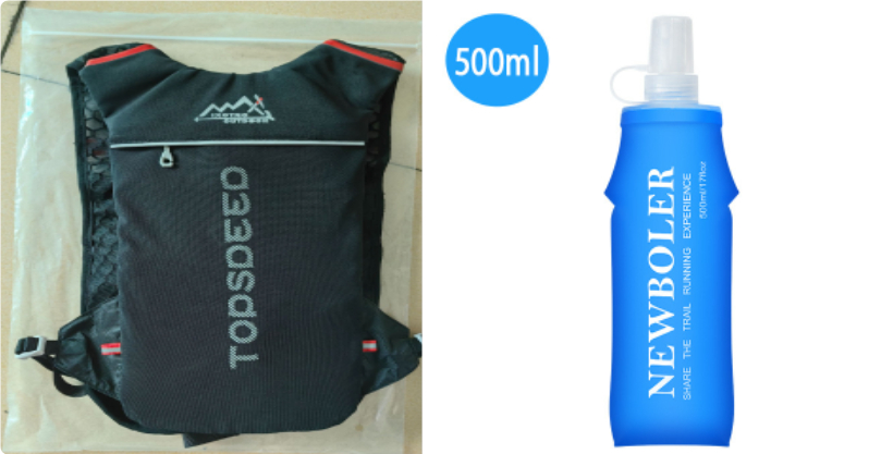 Sports Soft Water Bottle TPU Foldable And Portable