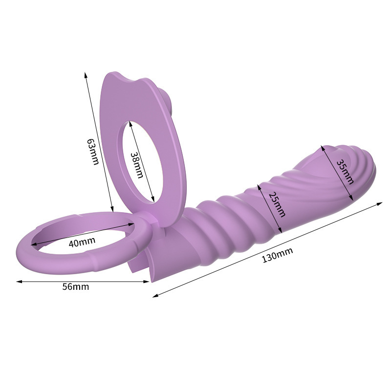 Wear Silicone Back Door Bead Plug Toy