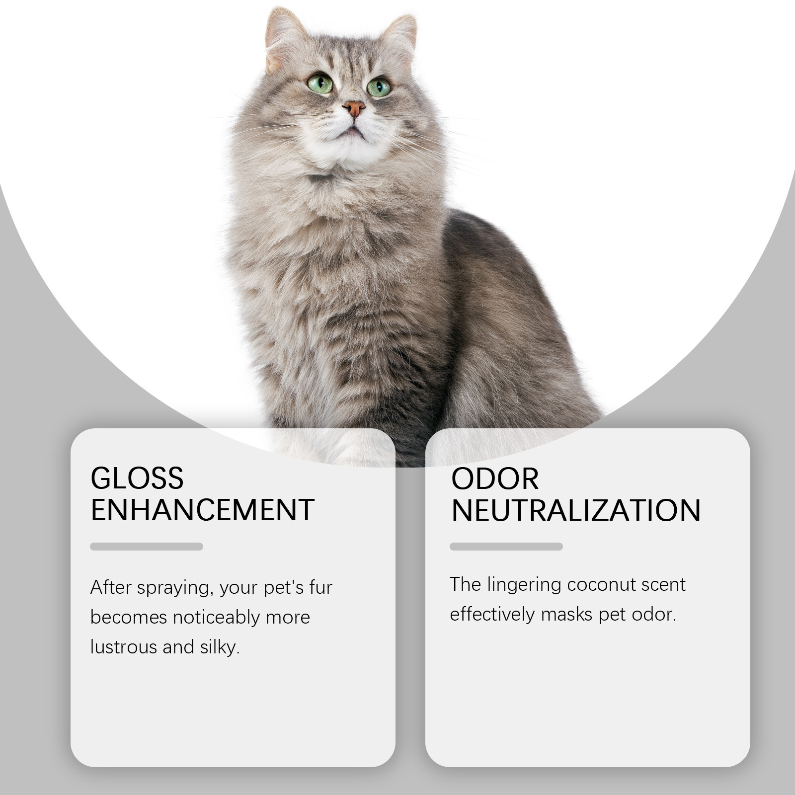 No-rinse Grooming Spray For Dogs That Smooths Softens And Adds Shine To Their Coat