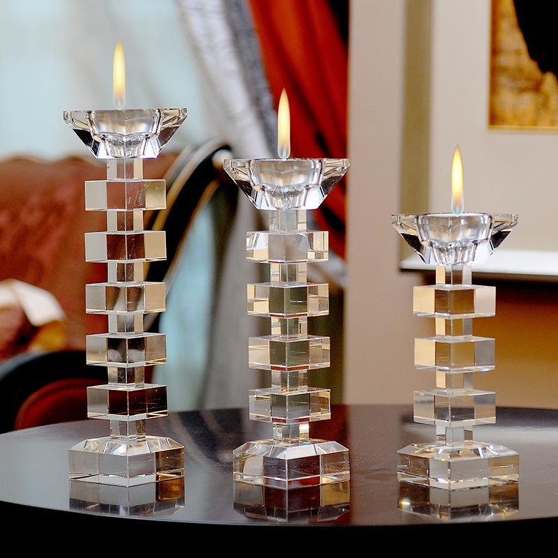 Crystal candle holder – small size