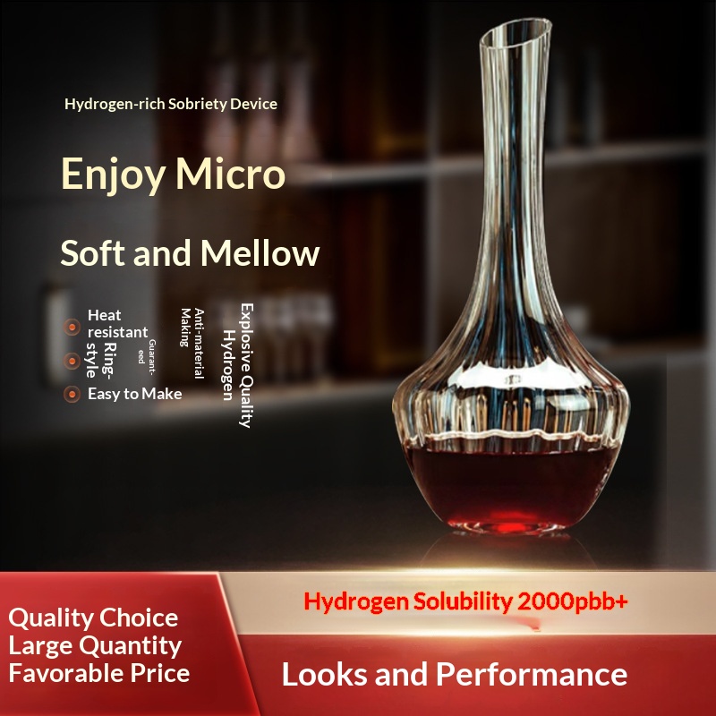 Portable Outdoor Supersaturated Electrolysis Hydrogen-Rich Water Kettle