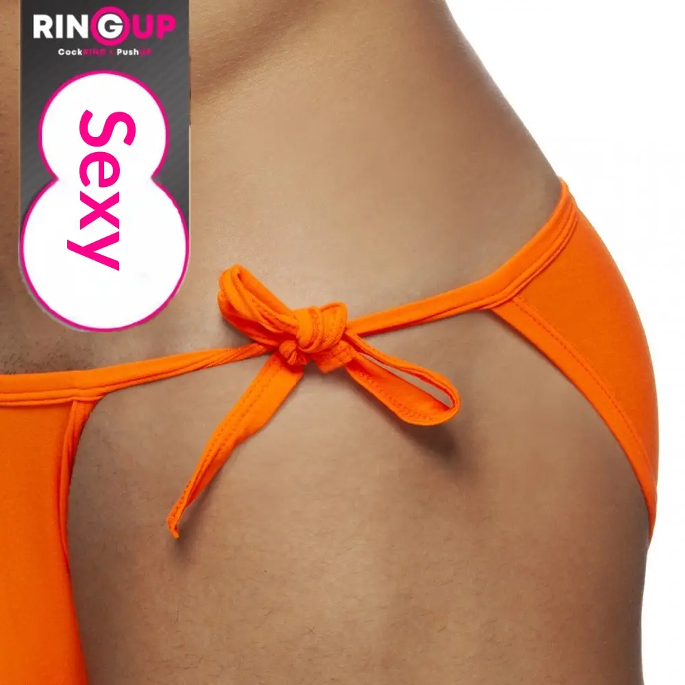Mens Solid Color Drawstring Sexy Beach Shorts Low Rise Swim Trunks