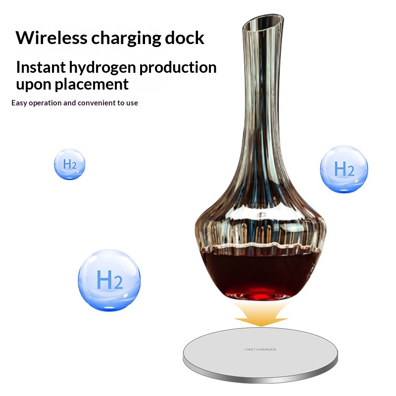 Portable Outdoor Supersaturated Electrolysis Hydrogen-Rich Water Kettle