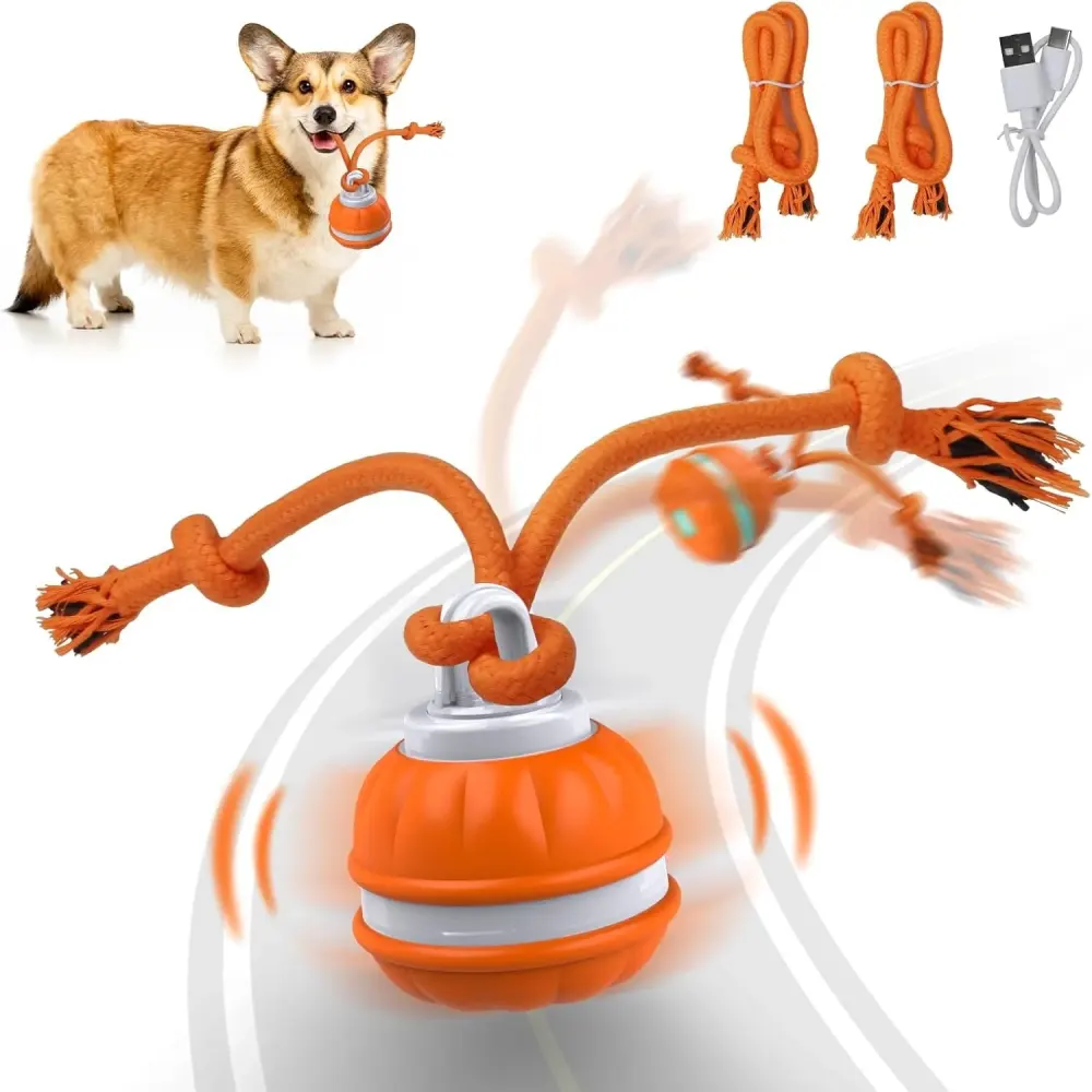 Pet Ball for Dogs Interactive Toys Motion Activate Rolling