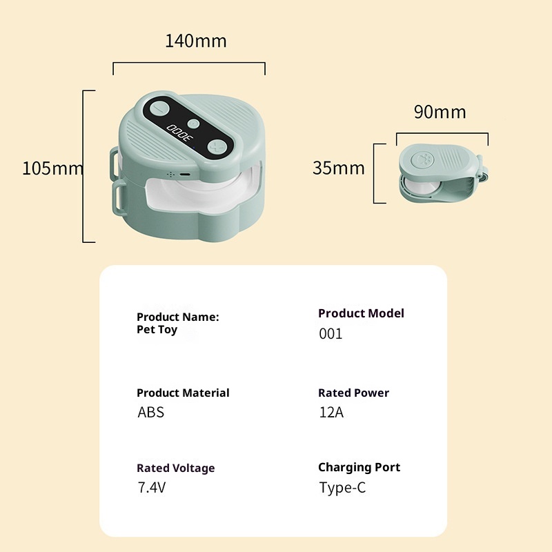 Electric Remote-Controlled Cat Teaser Rod With Ball Smart Interactive Cat Toy With Sound
