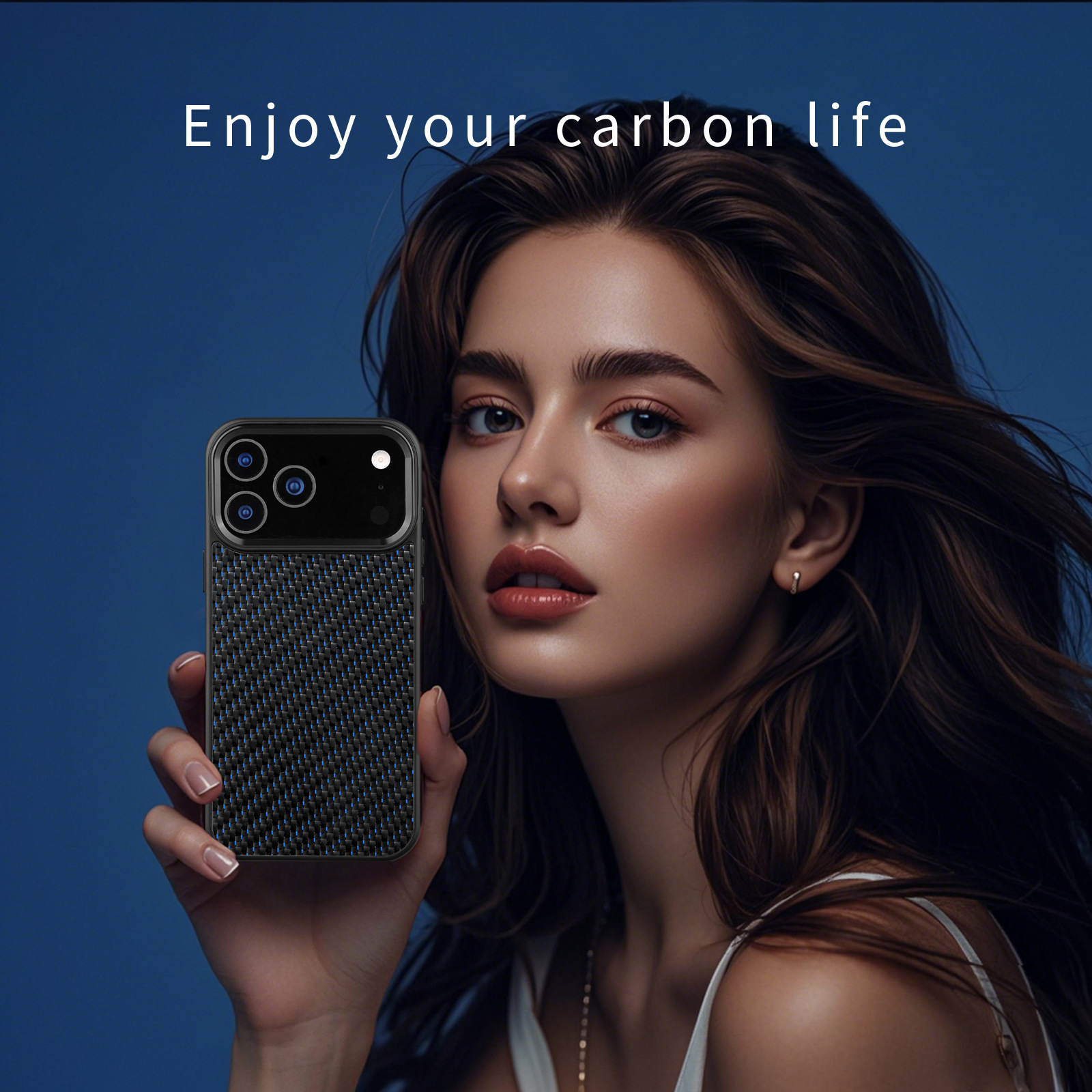 New Metal-Frame Carbon-Fiber Phone Case