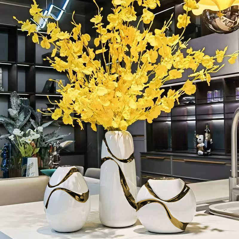 Creative, Light-Luxury Ceramic Vase Decoration For The Living Room