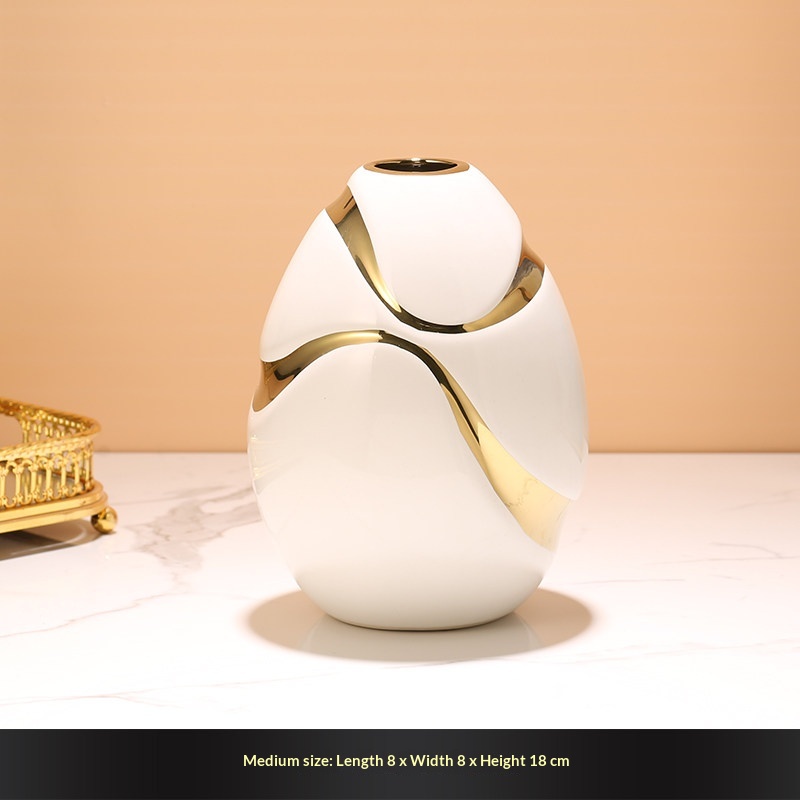 Creative, Light-Luxury Ceramic Vase Decoration For The Living Room