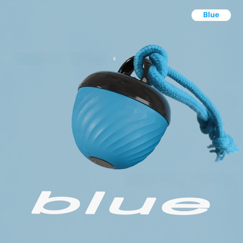 Smart Bite-Resistant Dog Toy Ball With Teeth-Grinding And Sound-Producing Features